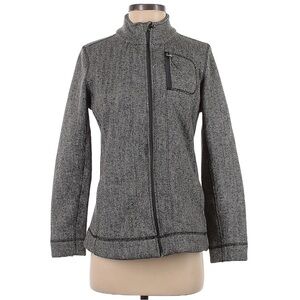 MARC NEW YORK ANDREW MARC Long Sleeve Zip Herringbone Jacket M